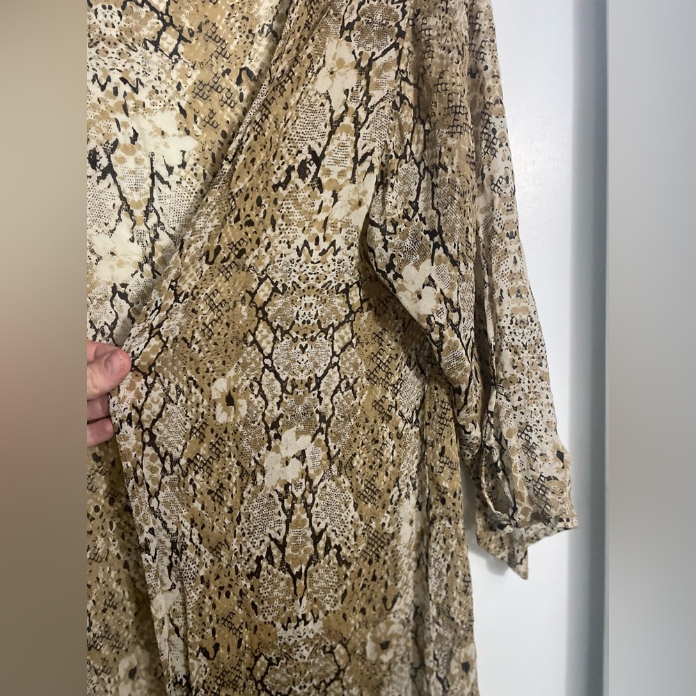 Spell Gypsy Vintage Aloha Python Duster OS - Picture 8 of 12